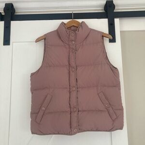 J. Crew | Stylish Pink Puffer Vest